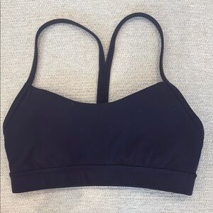 Lulu Flow Y Nulu Black Sports Bra
